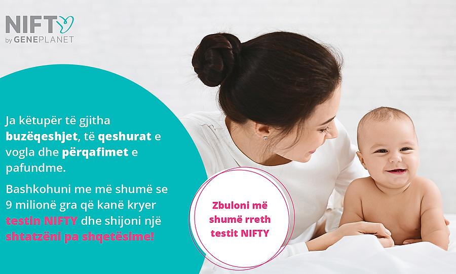 Shtatzëni e qetë me testin prenatal.