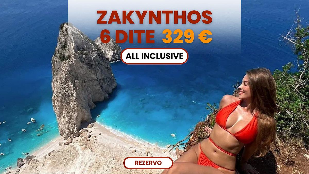 ZAKYNTHOS 6 DITE ALL INCLUSIVE 329€