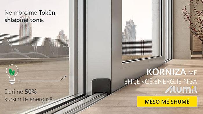 Sistemet me cilësi të lartë nga ALUMIL kursejnë deri në 50% energji në shtëpinë tuaj.